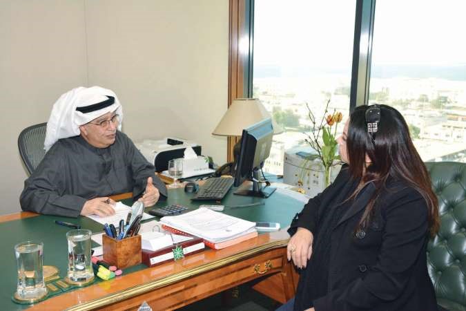 علي الموسى في حديث مع الزميلة منى الدغيميريليش كومار
