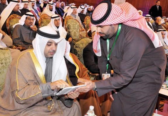 العبدالله مدشنا للنظام الالي لادارة الاوقاف ﻿