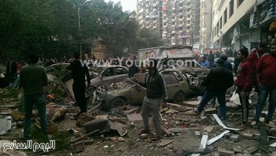 بالفيديو والصور.. مصر.. انفجار بمنطقة فيصل وأنباء عن سقوط إصابات