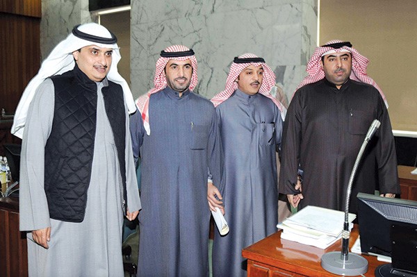 اسامة العتيبي ونايف السور ودمشاري المطوطح وماحمد المنفوحيمحمد خلوصي ﻿