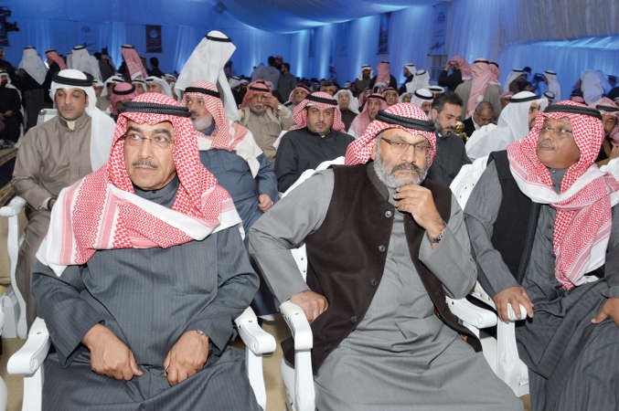 نائب رئيس التحرير الزميل عدنان الراشد مشاركا في حفل التابين﻿