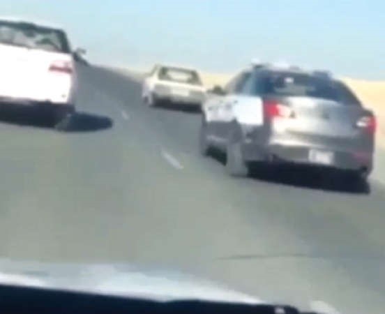 المستهتر حاول الهرب فتمت مطاردته