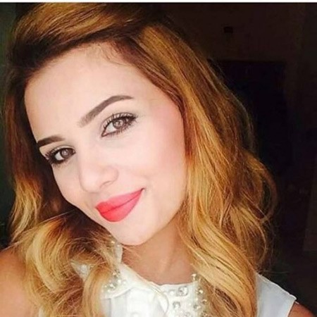 بالصورة: خطيبة محمد عساف تصبغ شعرها باللون الأشقر!