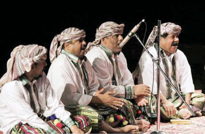 جانب من السهرة الطربية الشعبية ﻿