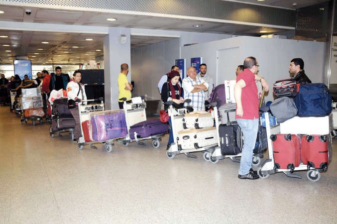 التدقيق على الامتعة﻿