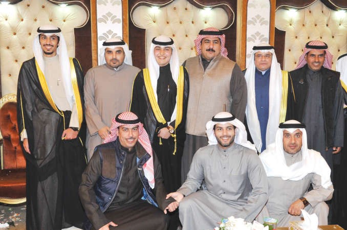 مباركة للمعرسين من الزملاء فالح العجمي وانور الشريكة وخالد العصفور وبدر العجمي وخالد الشمري واحمد الشمري