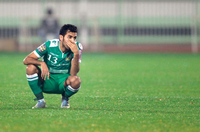 محمد فريح حزين بعد تعادل العربي مع خيطان الازرقكوم