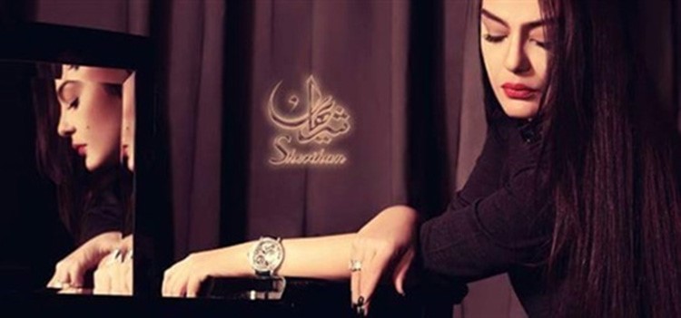بالصور .. شريهان تستقبل العام الجديد باطلالة ساحرة بالابيض والاسود 
