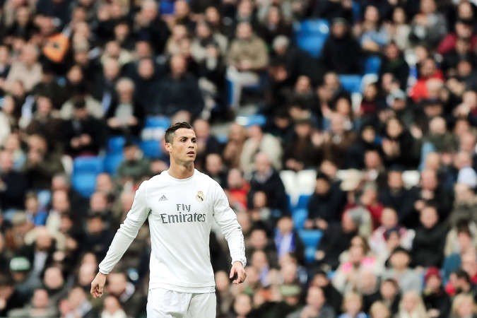 مهاجم ريال مدريد كريستيانو رونالدو