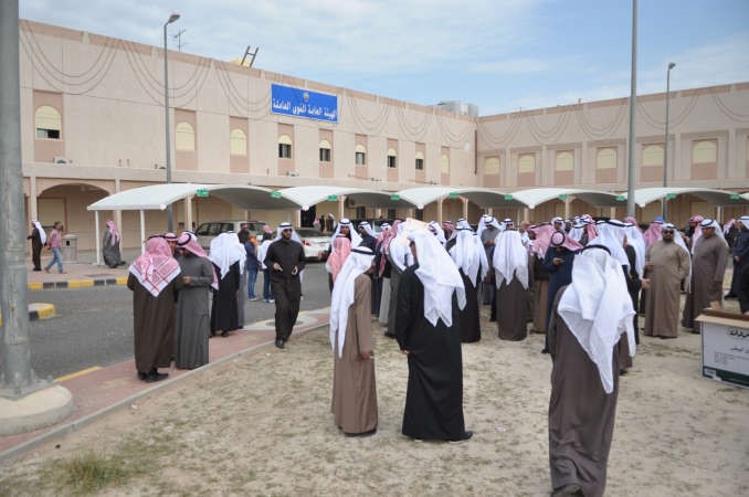 جانب من المشاركين في التجمع 