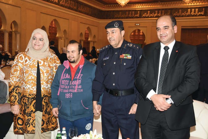 دحسام عفيفي والعقيد خليل الامير في مقدمة الحضور 
