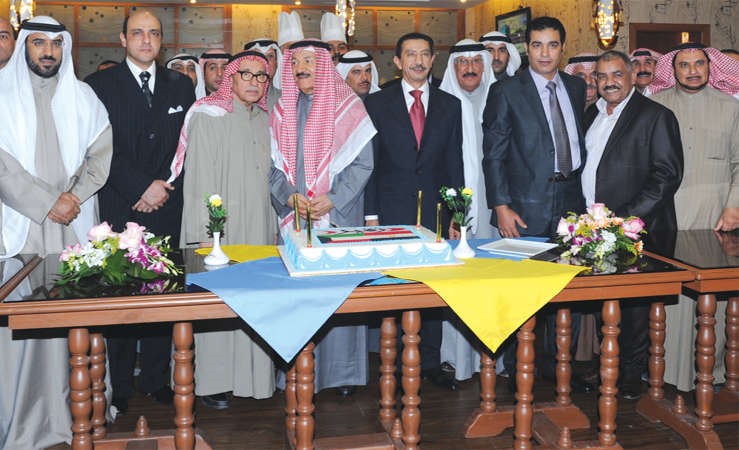 من حفل افتتاح زفير الفروانية عام 2010 بحضور السادة اعضاء مجلس الادارة والسيد محافظ الفروانية والسفير المصري بالكويت﻿