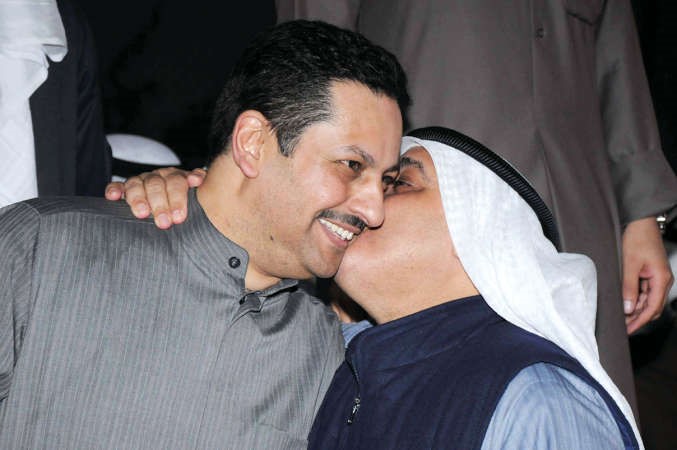 المحامي ناصر الكريوين يتلقى التهاني