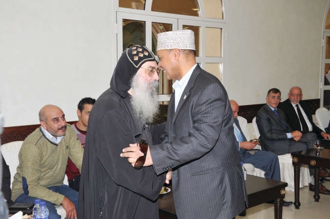 السفير الصومالي مهنئا﻿