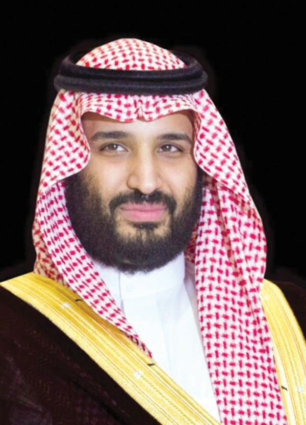 صاحب السمو الملكي الامير محمد بن سلمان ولي ولي العهد النائب الثاني لرئيس الوزراء وزير الدفاع السعودي