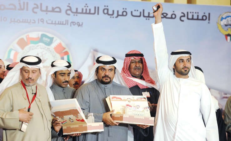 احد الصقارين الفائزين ﻿