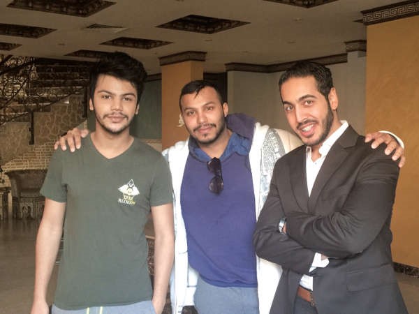 محمد دشتي وفيصل المفيدي في المسلسل