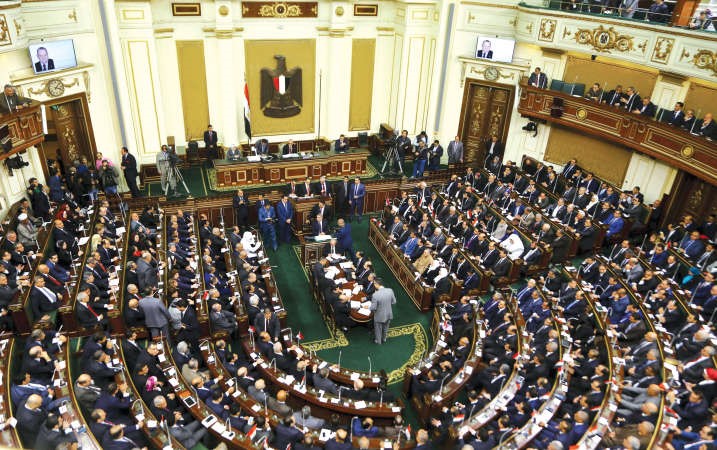 لقطة عامة لاولى جلسات مجلس النواب الجديد بعد غياب 3 سنوات رويترز