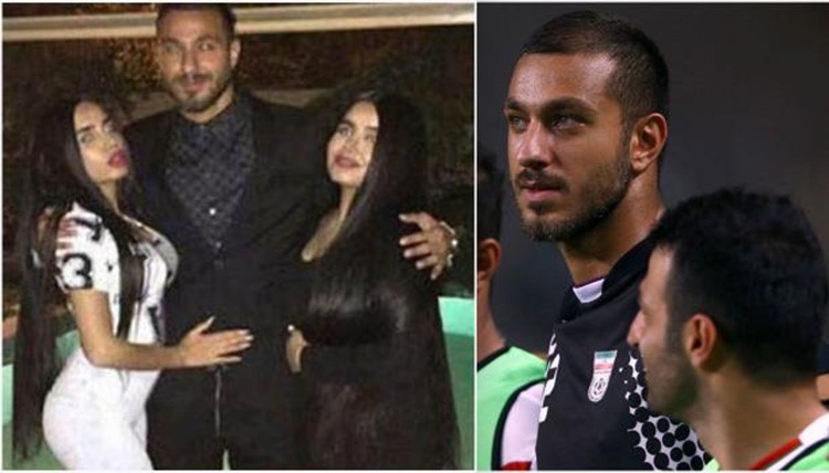  سجن حارس مرمى إيراني بسبب هذه الصورة 