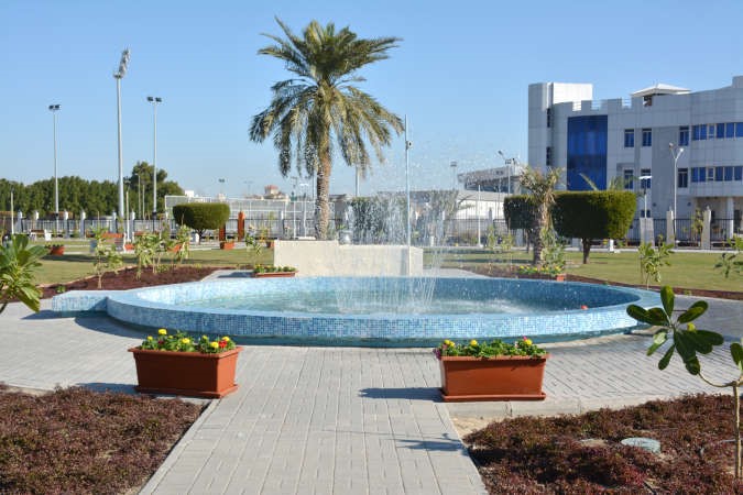 جانب من حديقة الابراج
