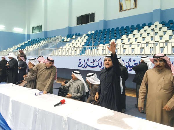 جانب من اجتماع الجمعية العمومية 	احمد علي﻿