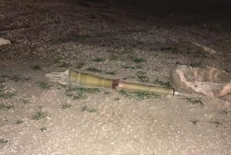 قذيفة الار بي جى التى عثر عليها فى فيلكا ﻿