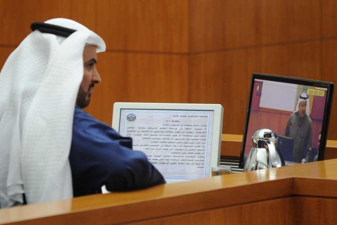 حمدان العازمي يتابع مرافعة العبيدي