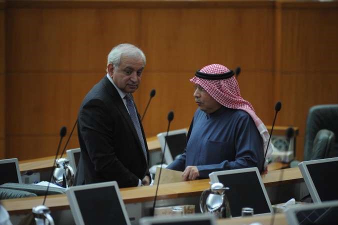 الشيخ خالد الجراح ودبدر العيسى
