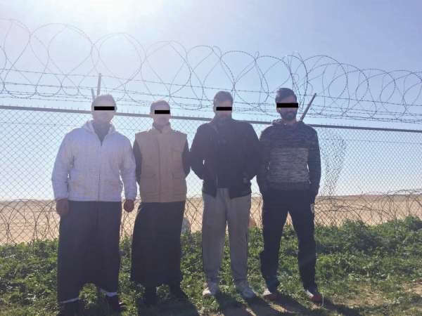 المواطنون الذين تم ضبطهم بالمناطق المحظورة﻿