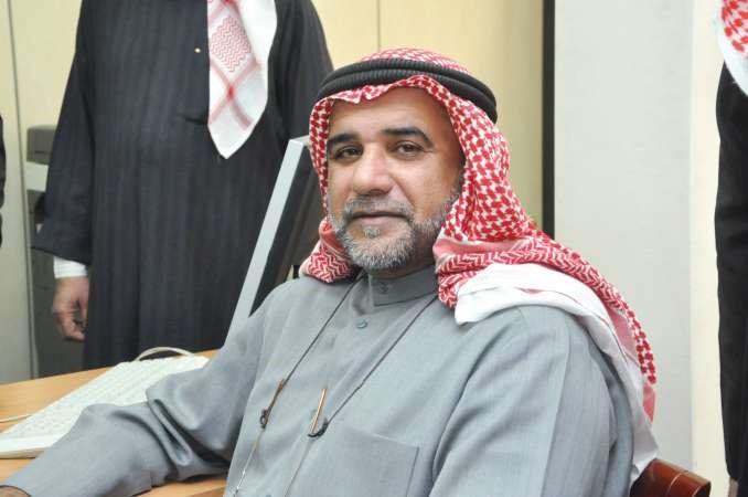 طاهر الفيلكاوي اثناء ترشحه
