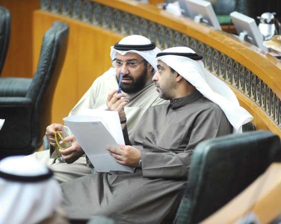 الشيخ محمد العبدالله ودعلي العمير
