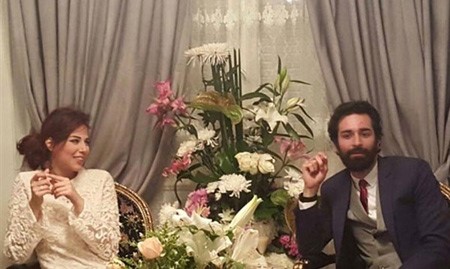 بالصور.. أحمد حاتم يحتفل بخطوبته