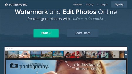 خدمة Watermark لإضافة حقوق على الصور بسهولة