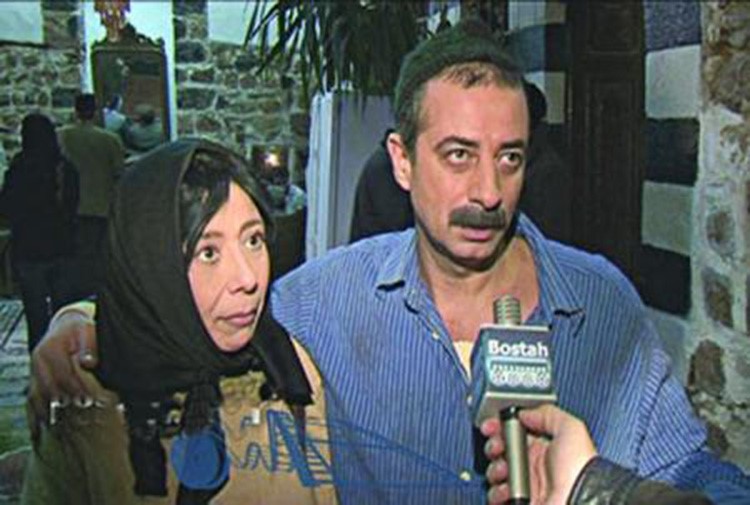 والدا الفنانة سوناتا اندريه سكاف وسوسن ابو عفار