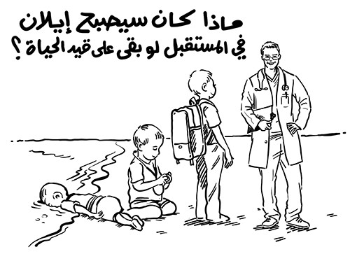الرسم الكاريكاتيري باللغة العربية
