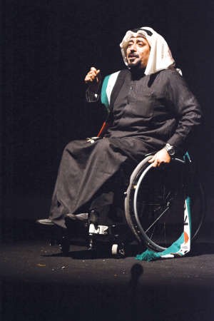 سفير المعاقين عبدالكريم العنزي﻿