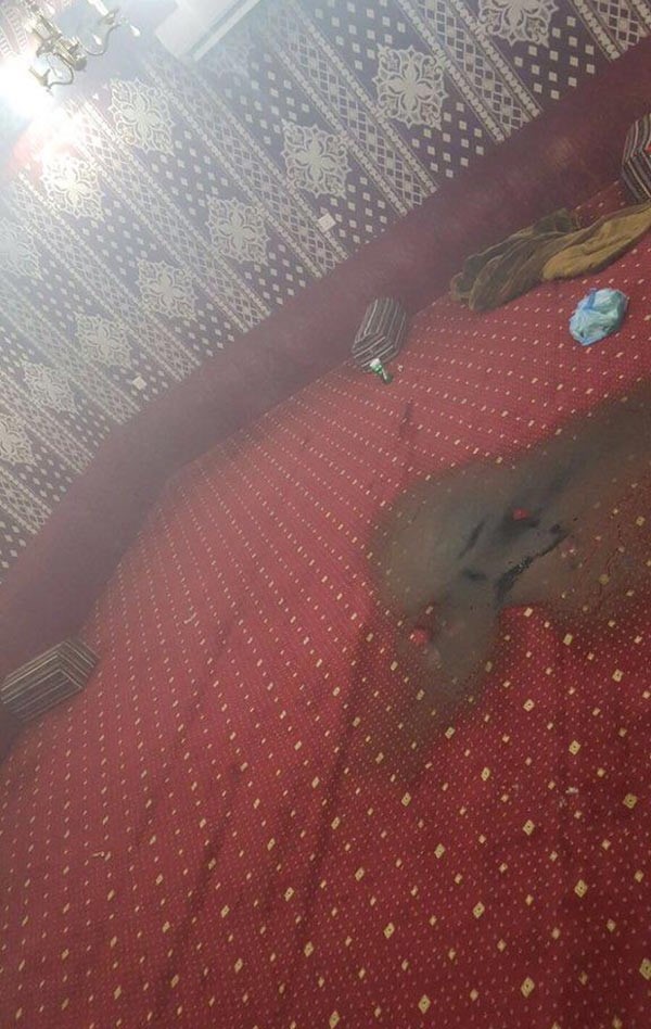 بالصور.. انفجار جهاز "اسكوتر" في منزل أسرة سعودية