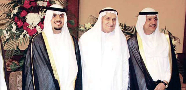 الراحل في احدى المناسبات