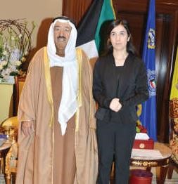 صاحب السمو الامير مستقبلا الايزيدية نادية مراد﻿
