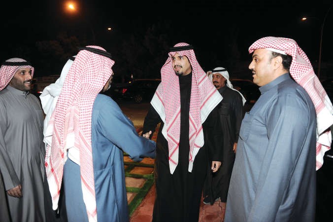 طلال العفتان مرحبا بصاحب السمو الملكي الامير سعود بن سلمان
