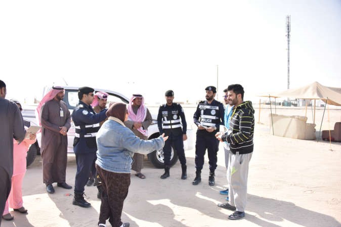 تعاون بين البلدية والداخلية في تنظيم الحملة