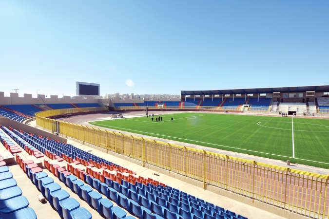 احد الملاعب التي ستستضيف المنافسات