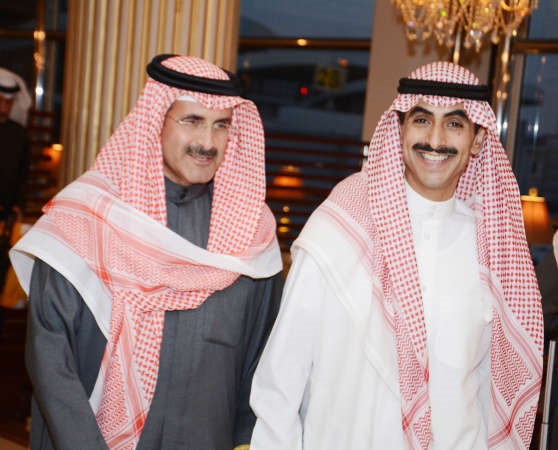 الشيخ مبارك الدعيج والسفير الشيخ ثامر الجابر ﻿