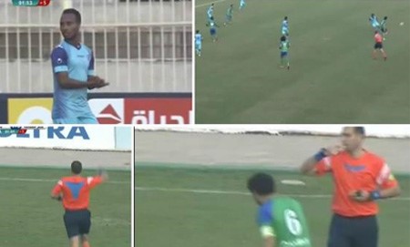 بالفيديو.. "خدعة شوارع" تتسبب بعقوبة لاعب في الدوري المصري 