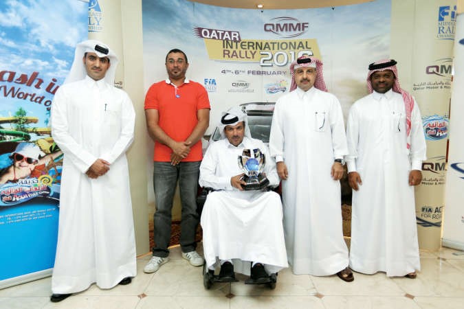 المناعي يتوج بلقب بطولة العالم للراليات الصحرواية 2015