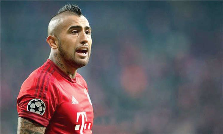 نجم بايرن ميونيخ فيدال﻿