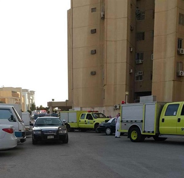 بالصور.. خادمة تحاول الانتحار بالقفز من أعلى برج سكني بالرياض