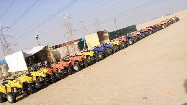 البانشيات قبل احالتها الى كراج الحجز