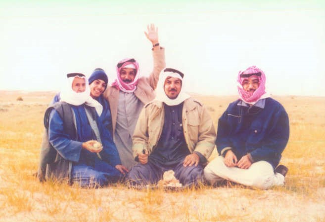 دغيمان وشلاش وعايد وفهد السرهيد مع الوالد نلقط الفقع في الصبية ﻿