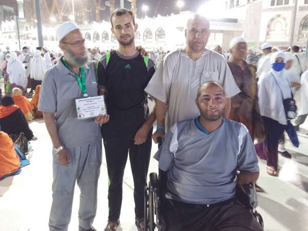 «أمانة الأوقاف» تبرعت بتكاليف رحلة الحج لحجاج غزة المعاقين